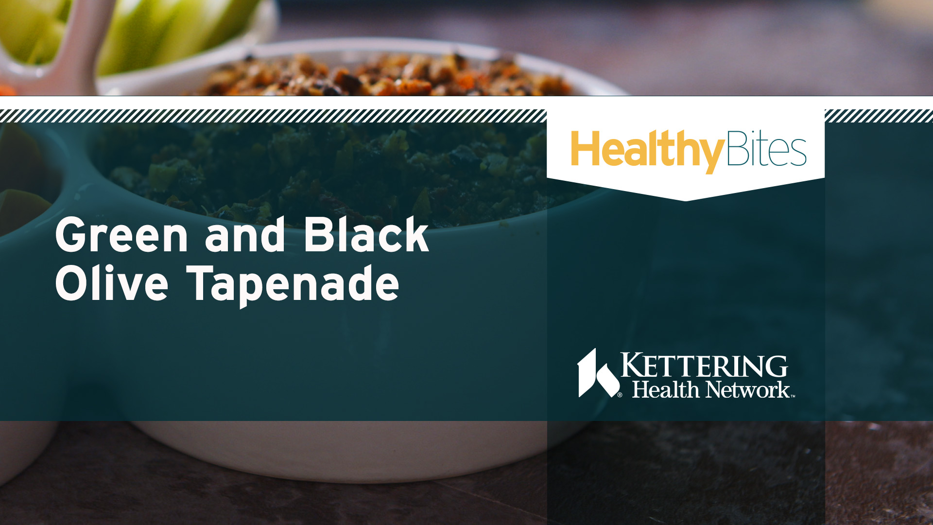 Green and Black Olive Tapenade
