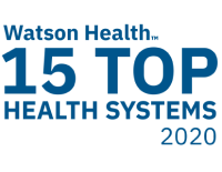 Watson Health 15 Top Health Systems Badge